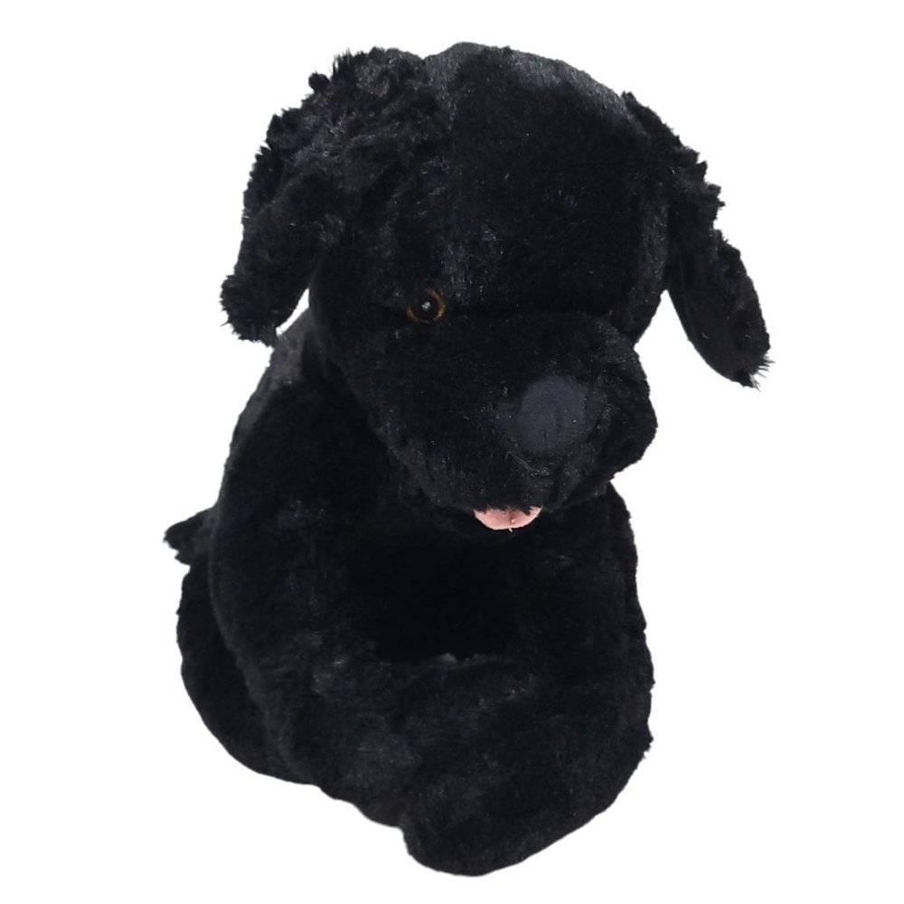 American Kennel Club Black Labrador Lab Plush Dog Hook Loop Paws 13" Stuffed Toy